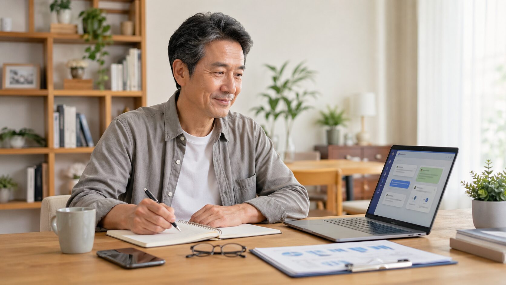 50代向け AIの独学の始め方｜生活と仕事に使える学びの手順を解説
